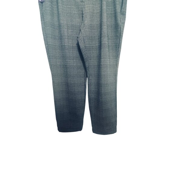 NWT Banana Republic 14 Womens Glen Plaid Trousers Office Comfort - Picture 8 of 16